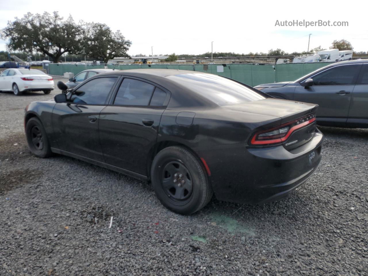 2016 Dodge Charger Police Черный vin: 2C3CDXAT7GH169431