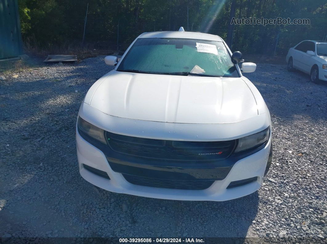 2021 Dodge Charger Police Rwd White vin: 2C3CDXAT7MH550787