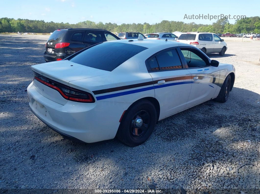 2021 Dodge Charger Police Rwd White vin: 2C3CDXAT7MH550787