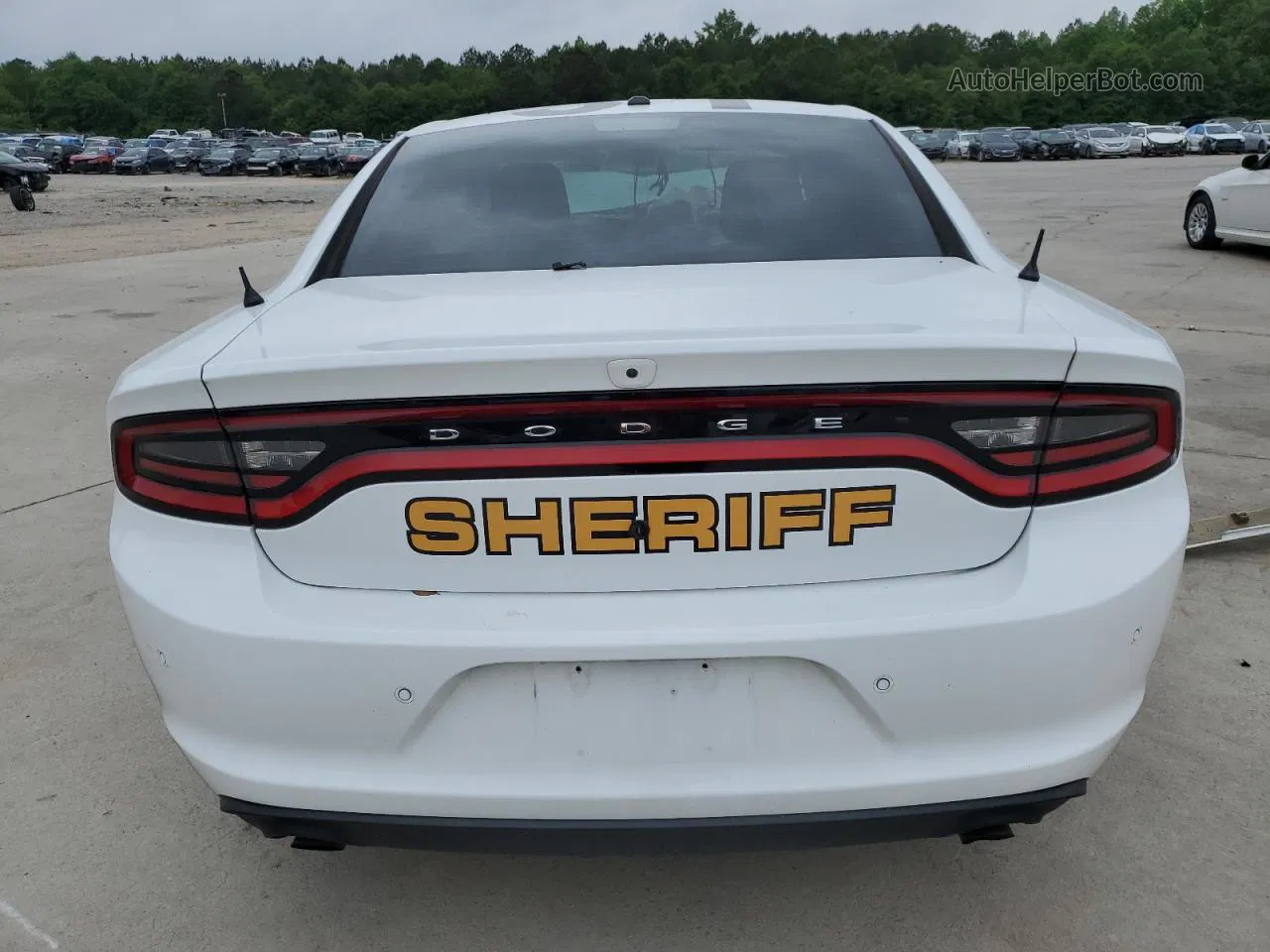 2021 Dodge Charger Police White vin: 2C3CDXAT8MH523100