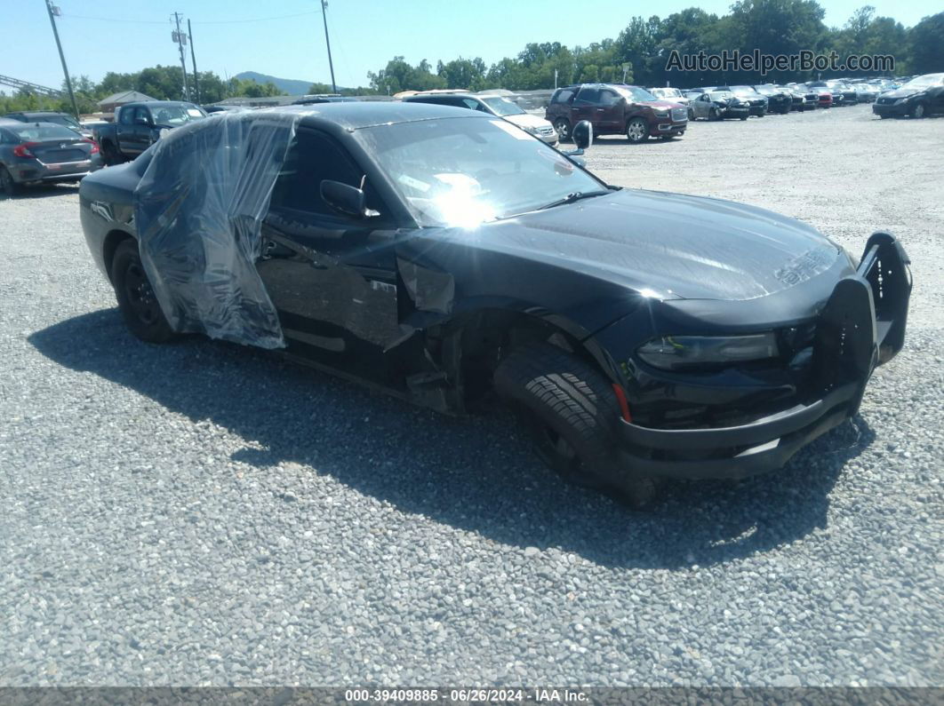 2021 Dodge Charger Police Rwd Black vin: 2C3CDXAT9MH684684