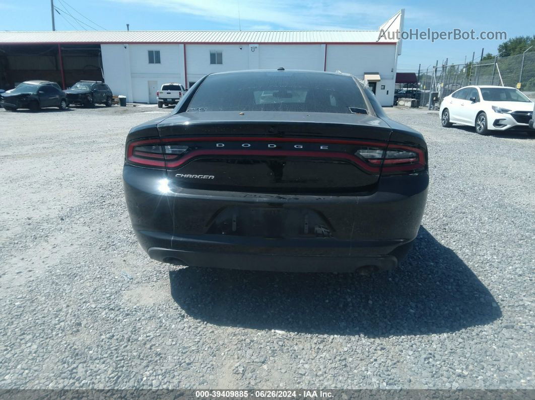 2021 Dodge Charger Police Rwd Black vin: 2C3CDXAT9MH684684