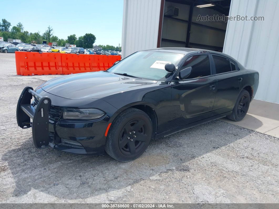 2016 Dodge Charger Police Black vin: 2C3CDXATXGH324179