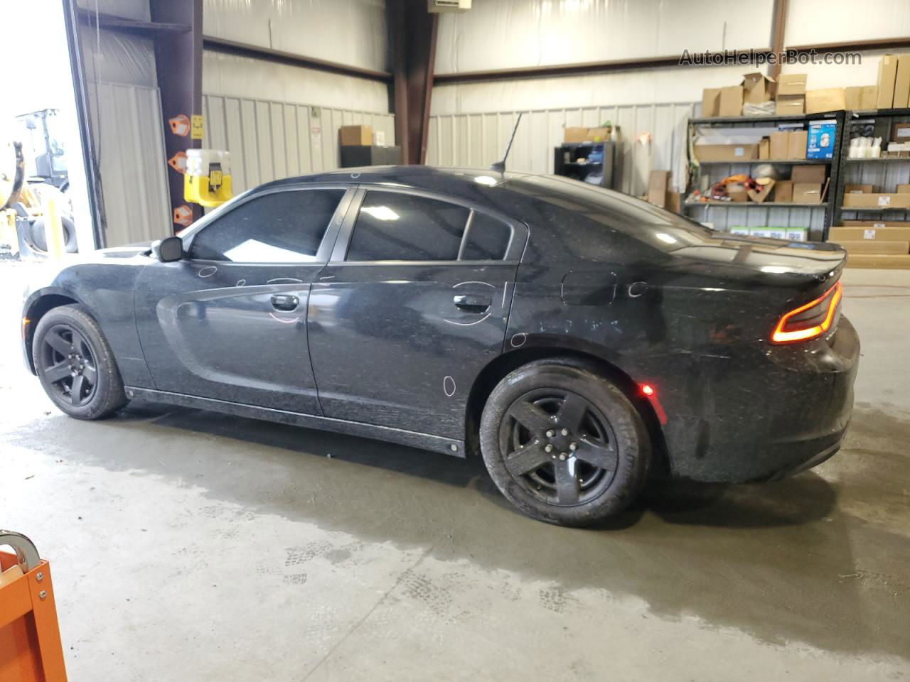 2016 Dodge Charger Police Black vin: 2C3CDXATXGH356565