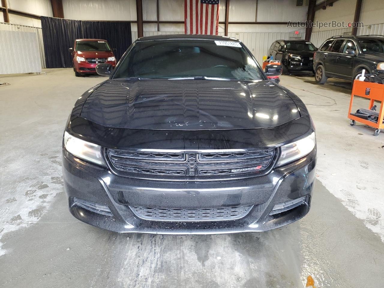 2016 Dodge Charger Police Black vin: 2C3CDXATXGH356565
