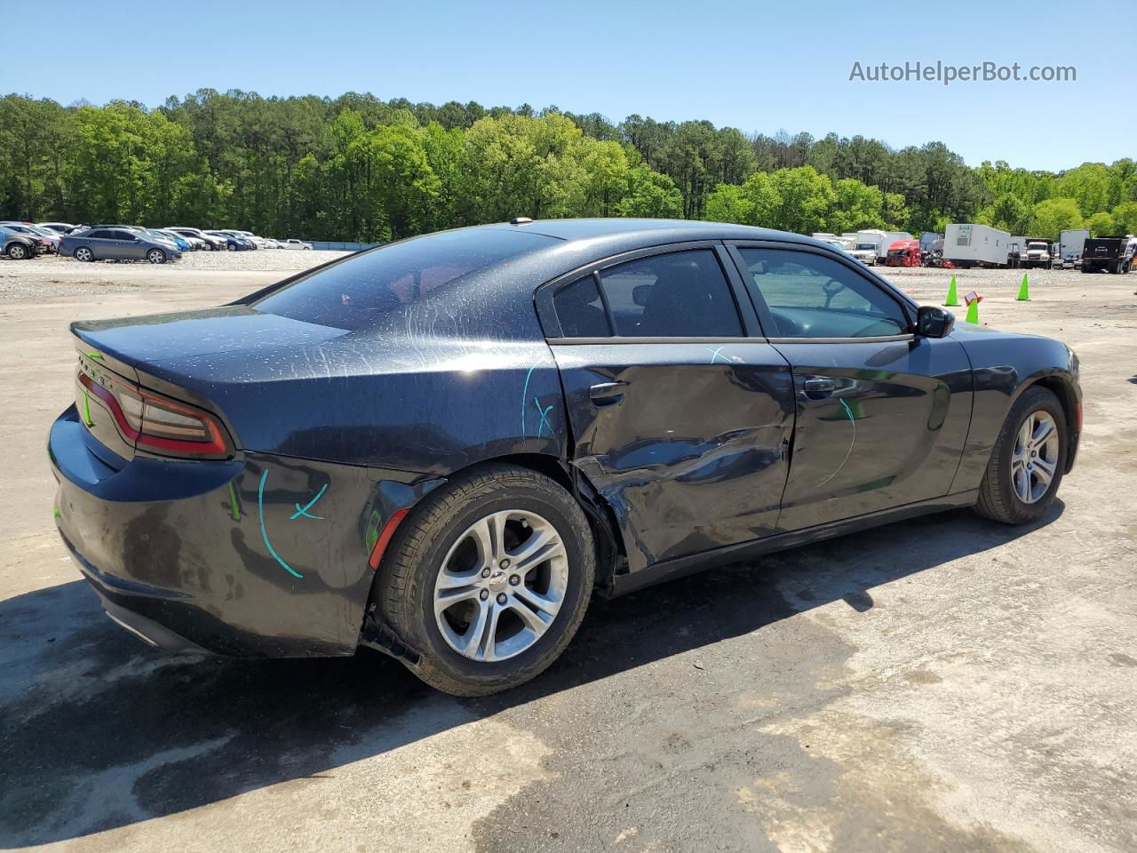 2016 Dodge Charger Se Charcoal vin: 2C3CDXBG0GH104017