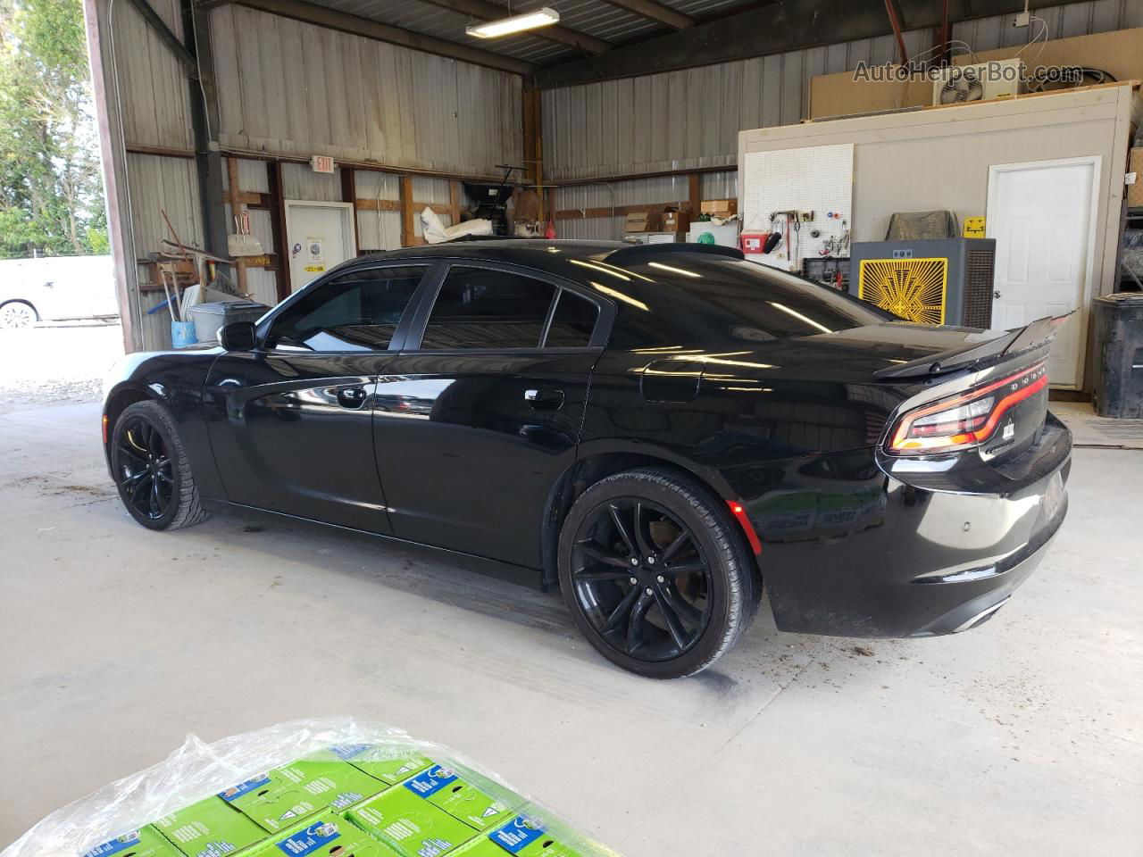 2016 Dodge Charger Se Black vin: 2C3CDXBG0GH223072