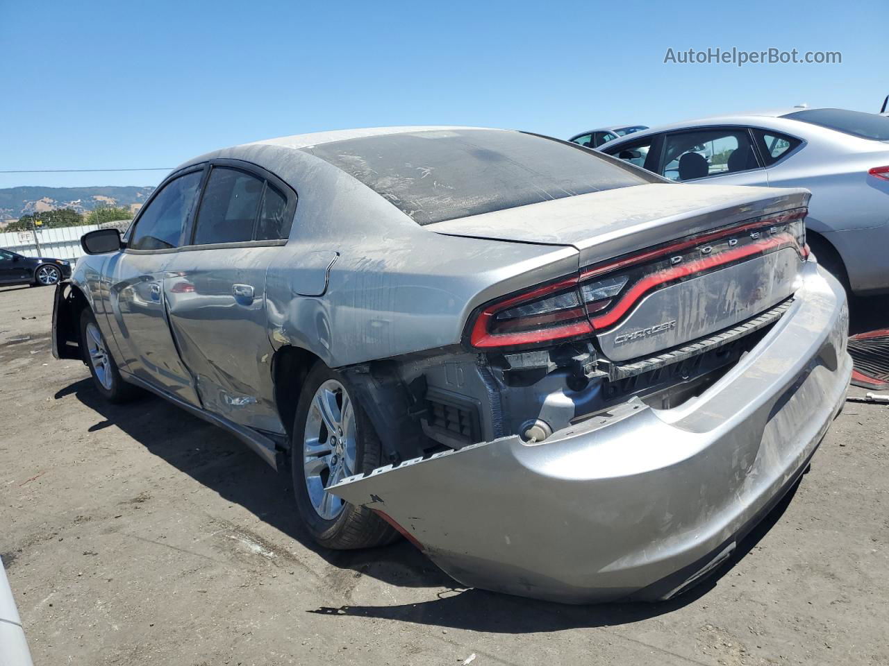 2016 Dodge Charger Se Silver vin: 2C3CDXBG0GH267072