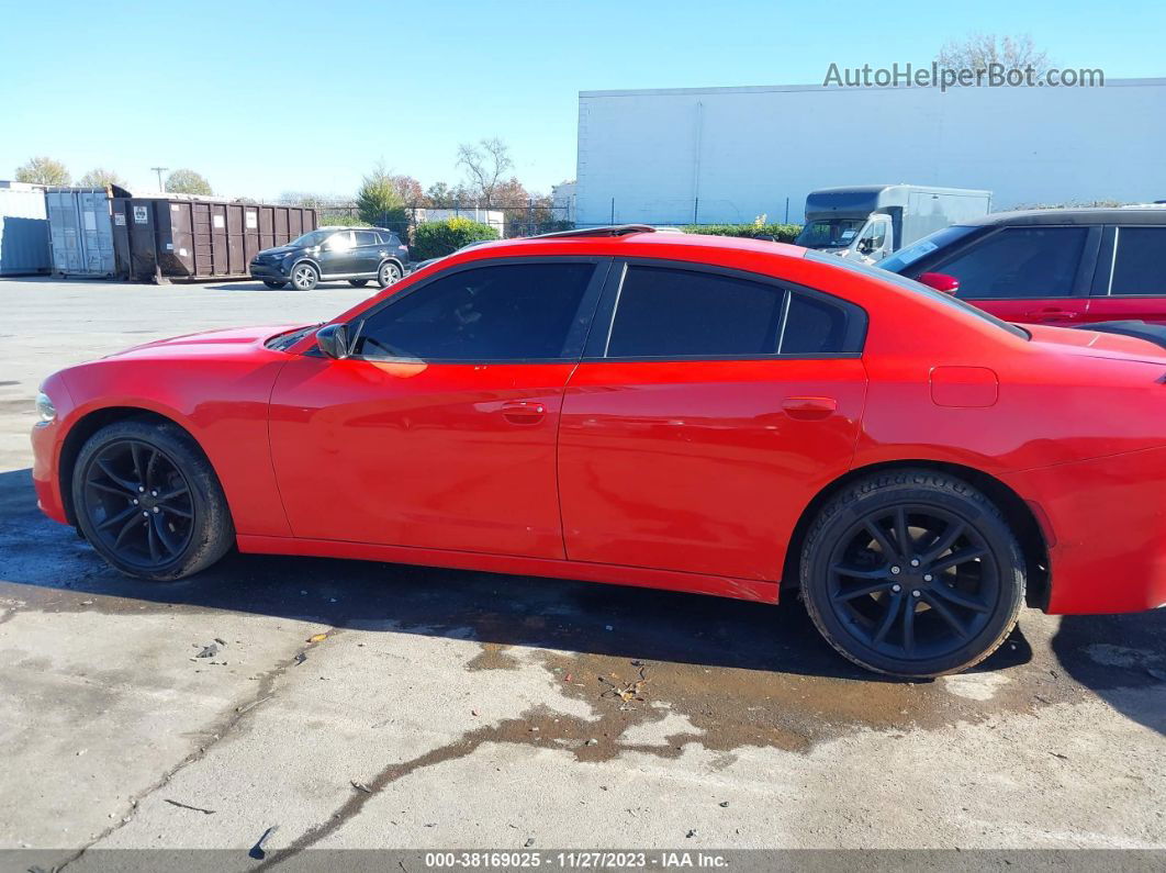 2016 Dodge Charger Se Orange vin: 2C3CDXBG0GH297690