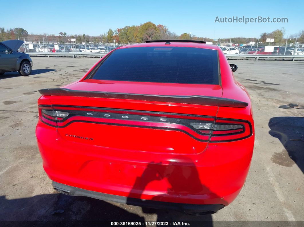 2016 Dodge Charger Se Orange vin: 2C3CDXBG0GH297690