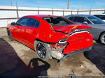 2018 Dodge Charger Sxt Rwd Red vin: 2C3CDXBG0JH145531