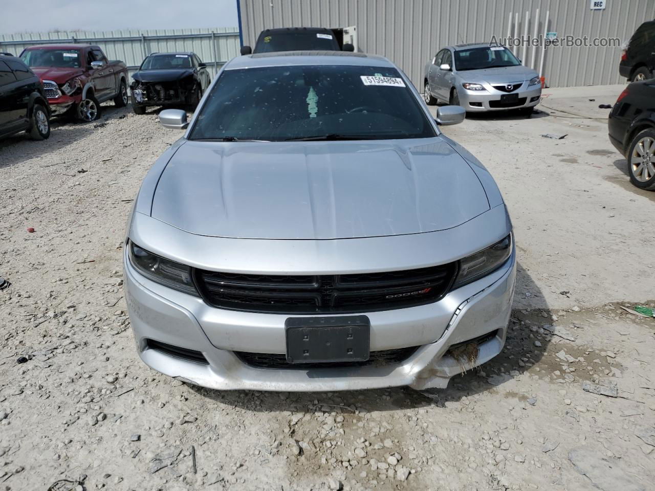 2021 Dodge Charger Sxt Silver vin: 2C3CDXBG0MH535128