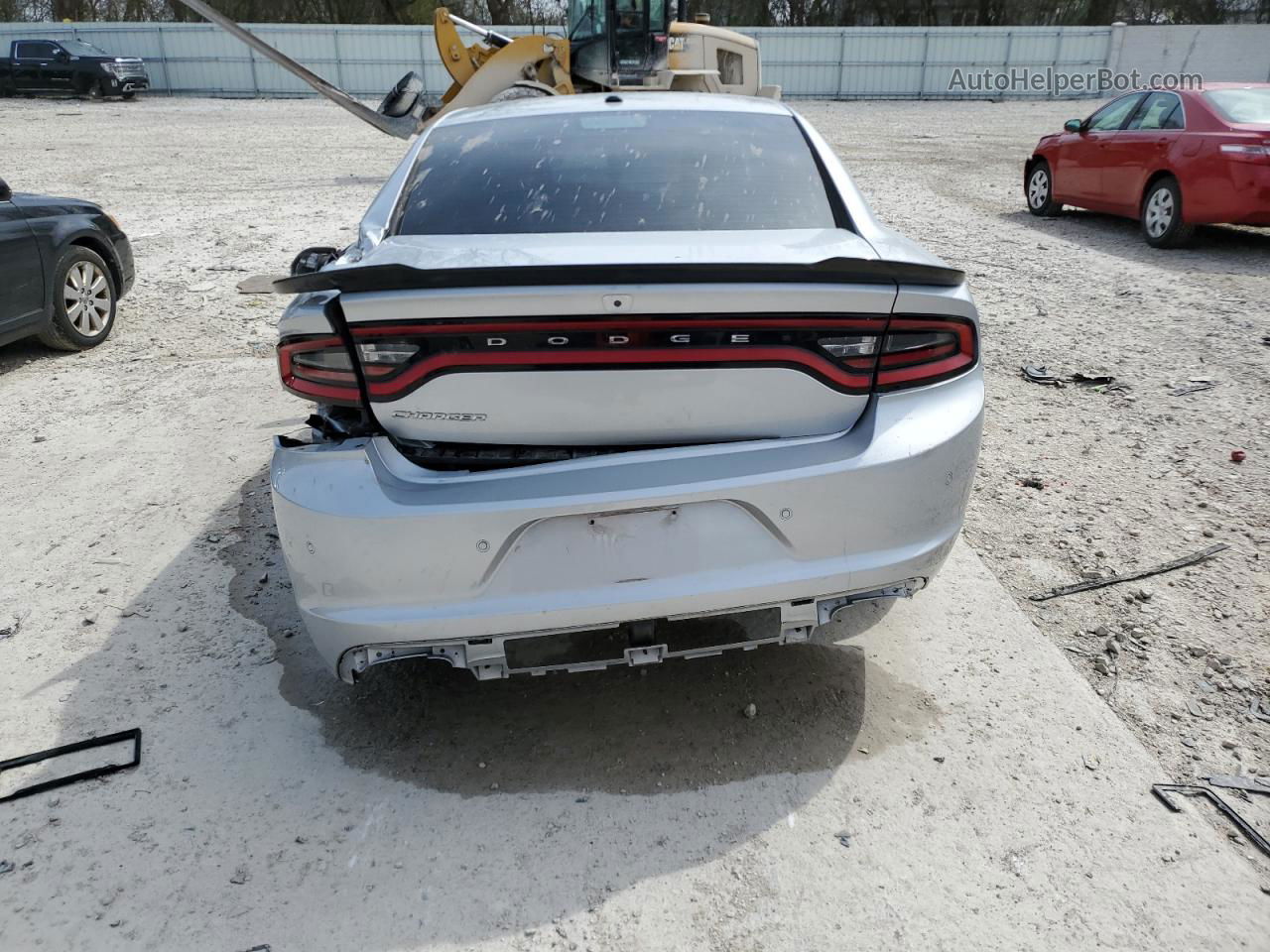 2021 Dodge Charger Sxt Silver vin: 2C3CDXBG0MH535128