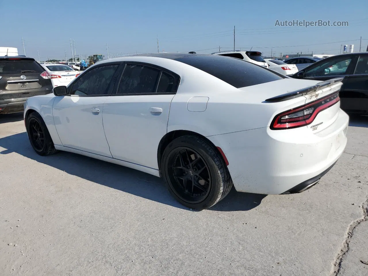 2021 Dodge Charger Sxt White vin: 2C3CDXBG0MH539518