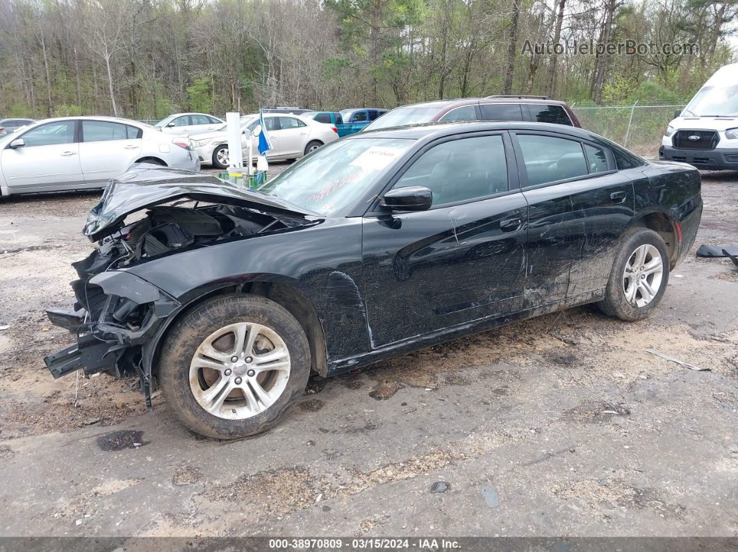 2021 Dodge Charger Sxt Rwd Черный vin: 2C3CDXBG0MH594549