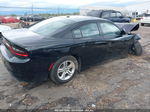 2021 Dodge Charger Sxt Rwd Black vin: 2C3CDXBG0MH594549