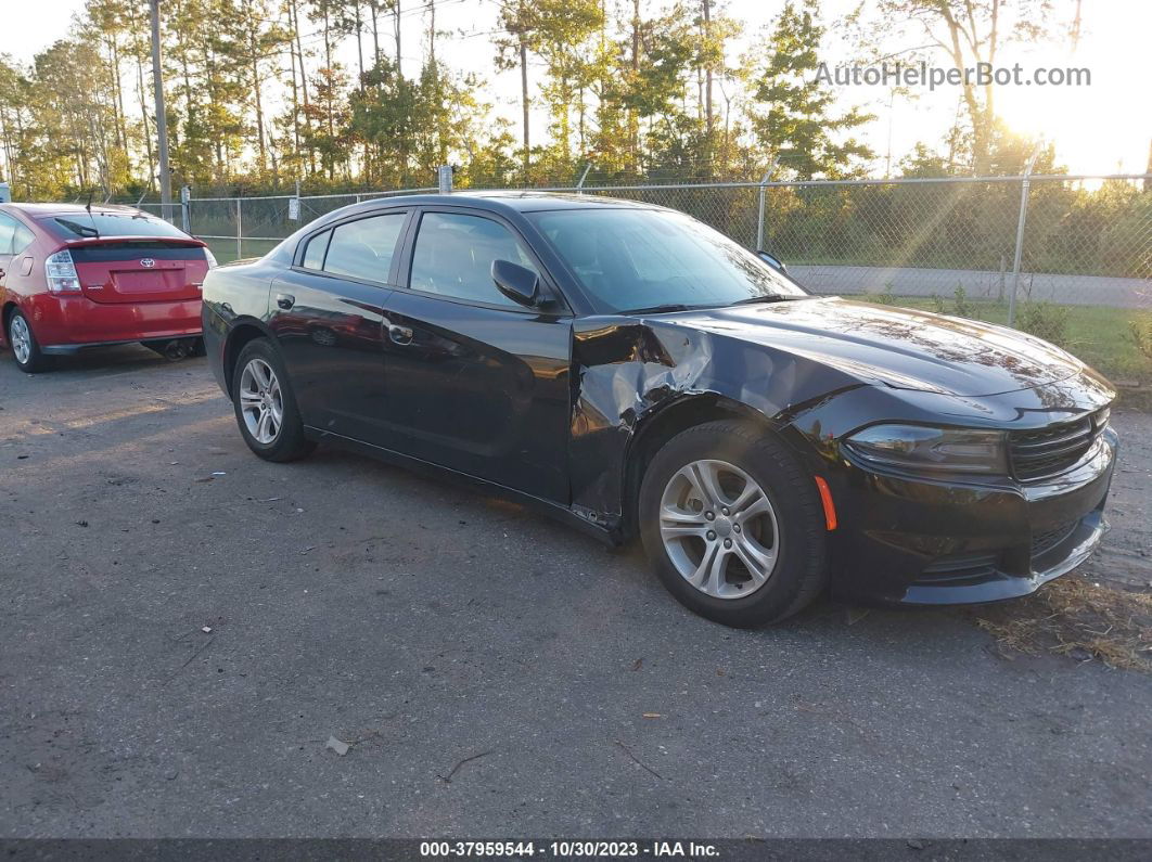 2021 Dodge Charger Sxt Rwd Black vin: 2C3CDXBG0MH632314