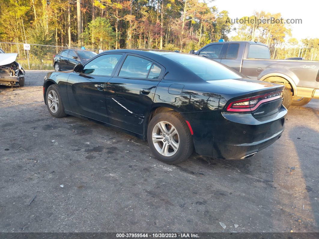 2021 Dodge Charger Sxt Rwd Black vin: 2C3CDXBG0MH632314