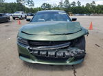 2021 Dodge Charger Sxt Green vin: 2C3CDXBG0MH678371