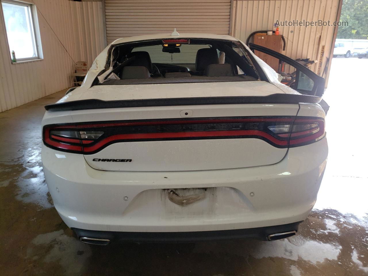 2021 Dodge Charger Sxt White vin: 2C3CDXBG0MH679505