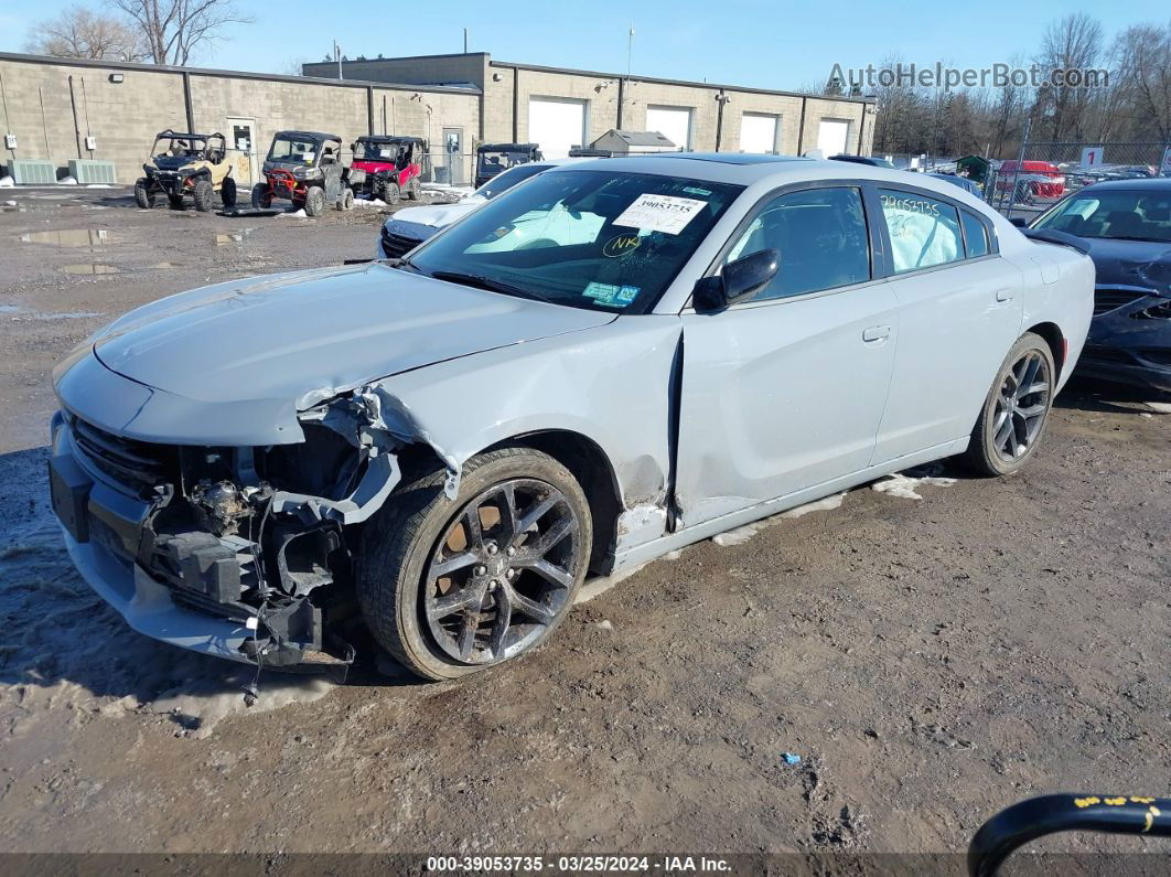 2021 Dodge Charger Sxt Rwd Серый vin: 2C3CDXBG0MH679634