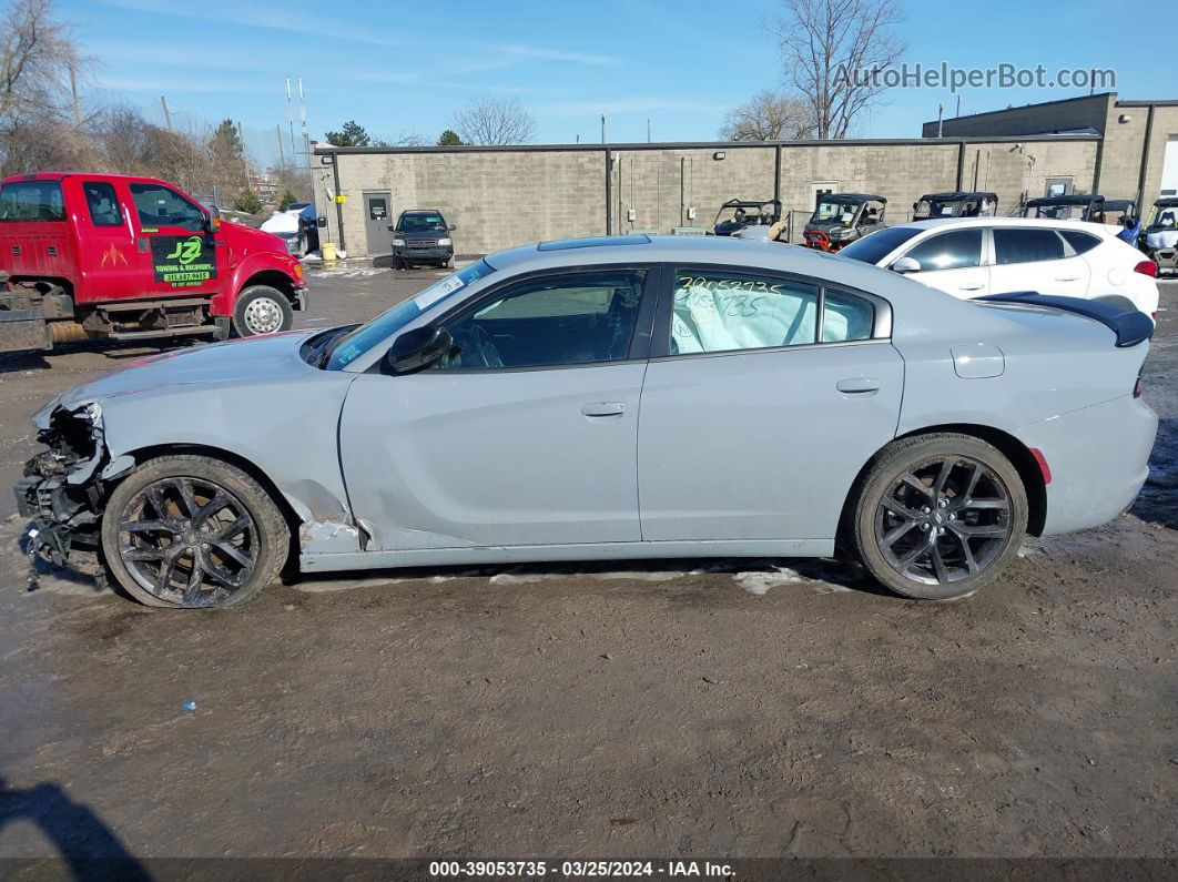 2021 Dodge Charger Sxt Rwd Gray vin: 2C3CDXBG0MH679634