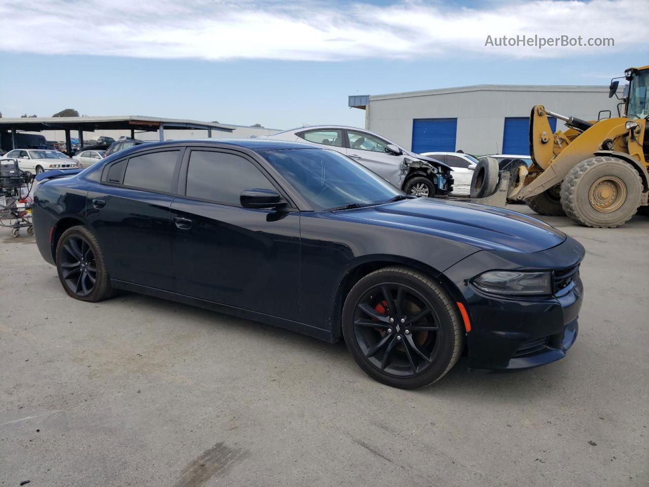 2016 Dodge Charger Se Black vin: 2C3CDXBG1GH109856