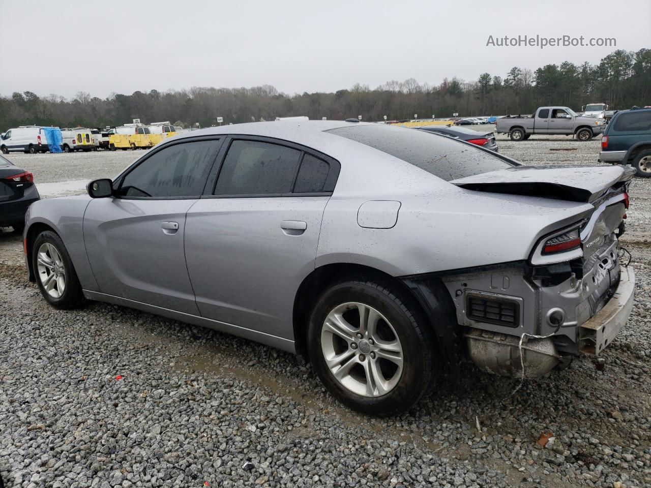 2017 Dodge Charger Se Серебряный vin: 2C3CDXBG1HH584179