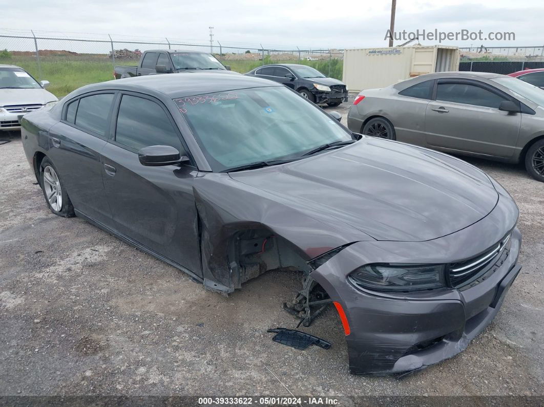 2017 Dodge Charger Se Rwd Серый vin: 2C3CDXBG1HH654831