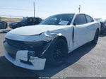 2018 Dodge Charger Sxt Rwd White vin: 2C3CDXBG1JH143979