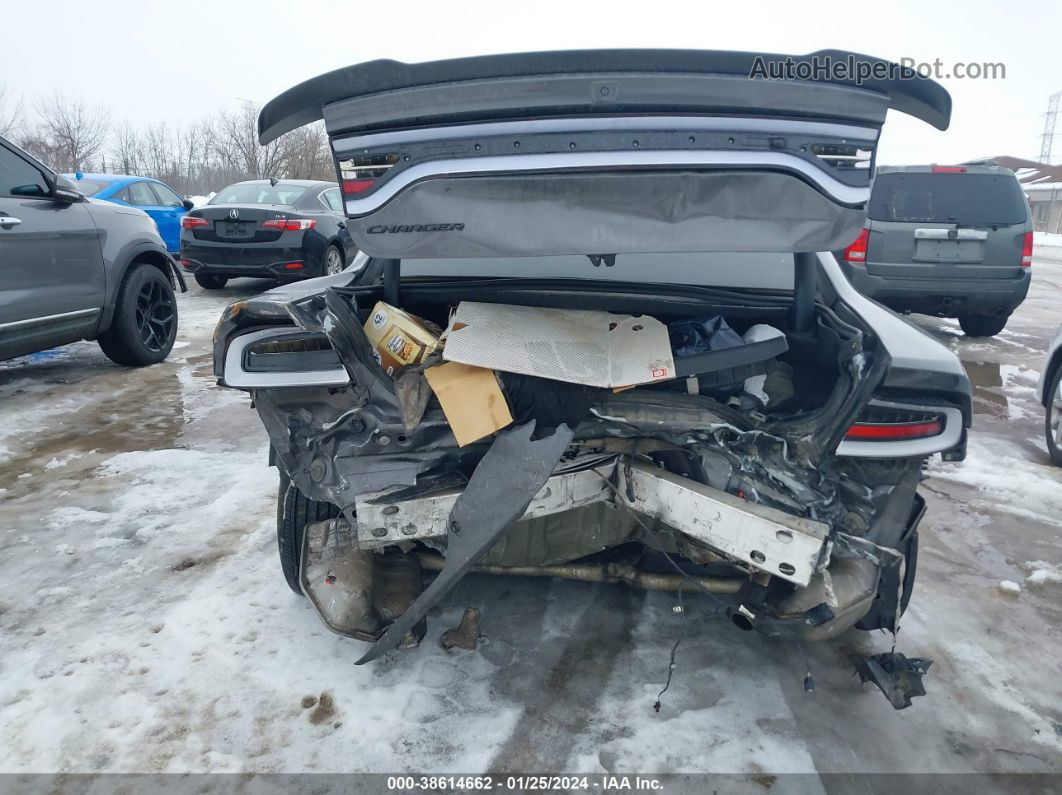 2018 Dodge Charger Sxt Rwd Серый vin: 2C3CDXBG1JH221256