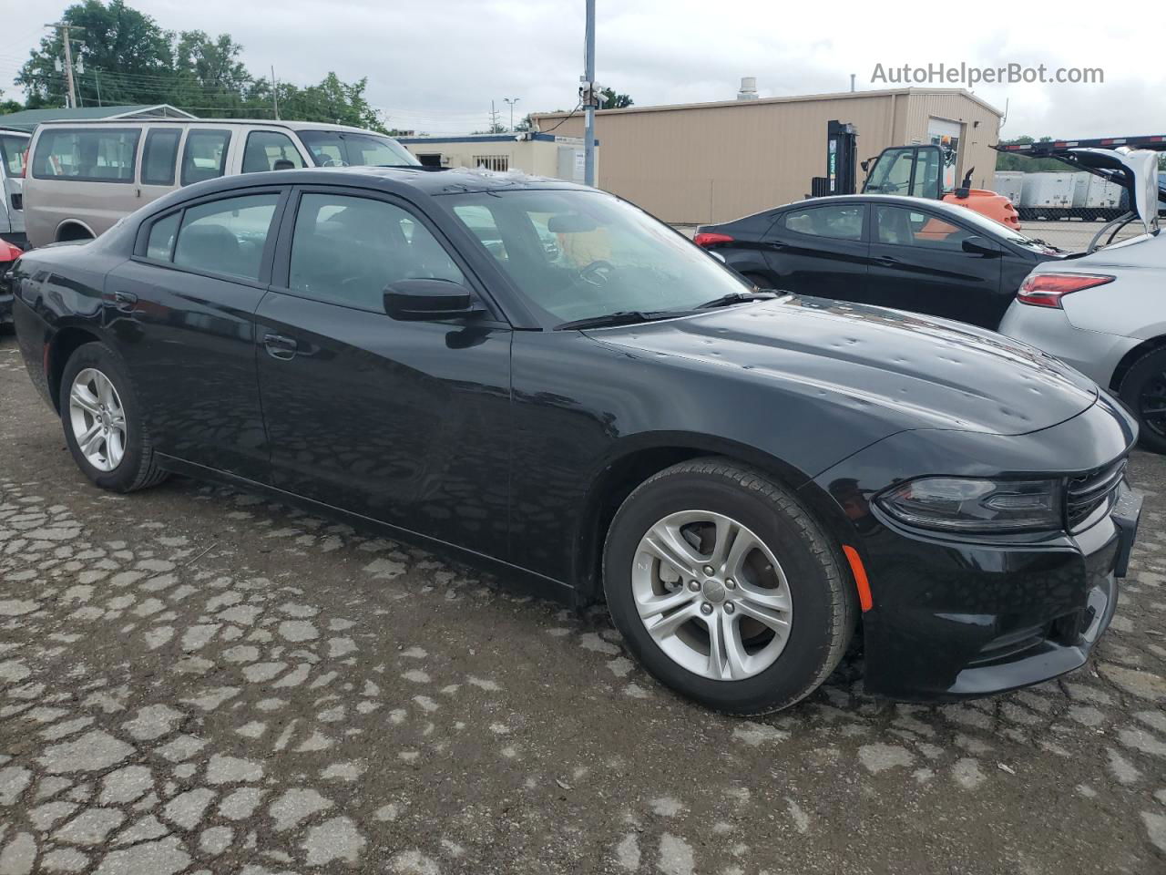 2021 Dodge Charger Sxt Black vin: 2C3CDXBG1MH580921