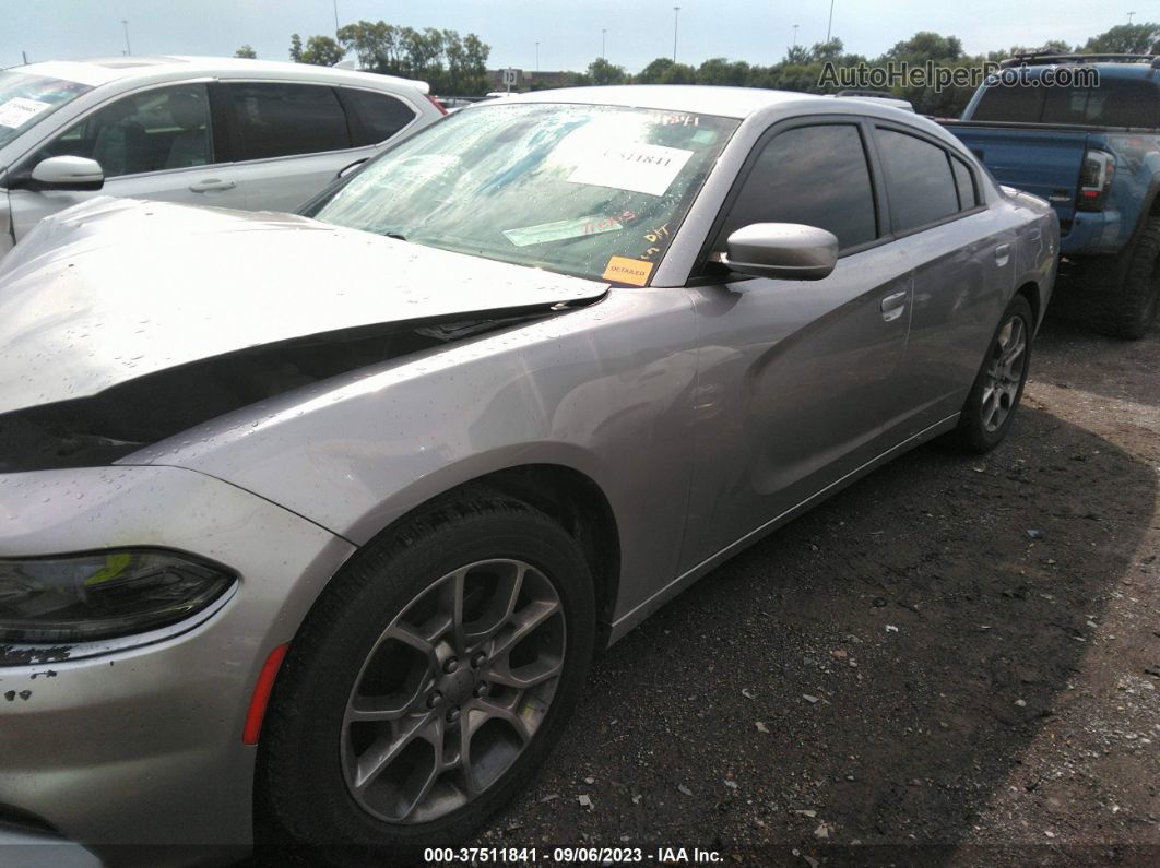 2016 Dodge Charger Se Gray vin: 2C3CDXBG2GH155664