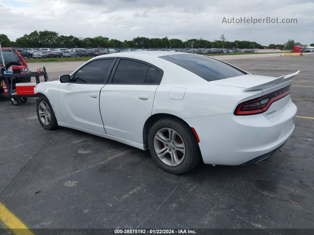 2016 Dodge Charger Se Белый vin: 2C3CDXBG2GH173257