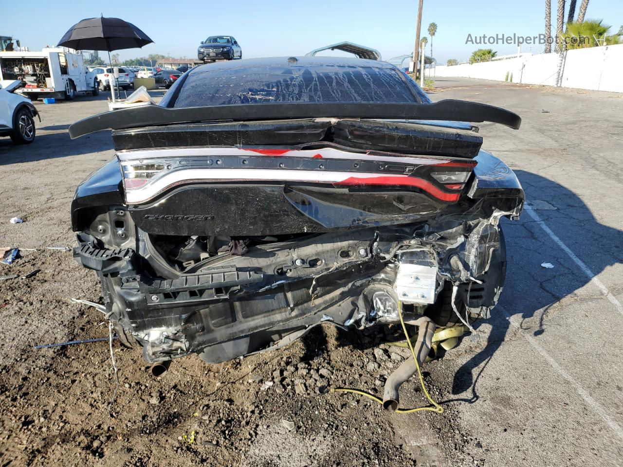 2017 Dodge Charger Se Black vin: 2C3CDXBG2HH503805