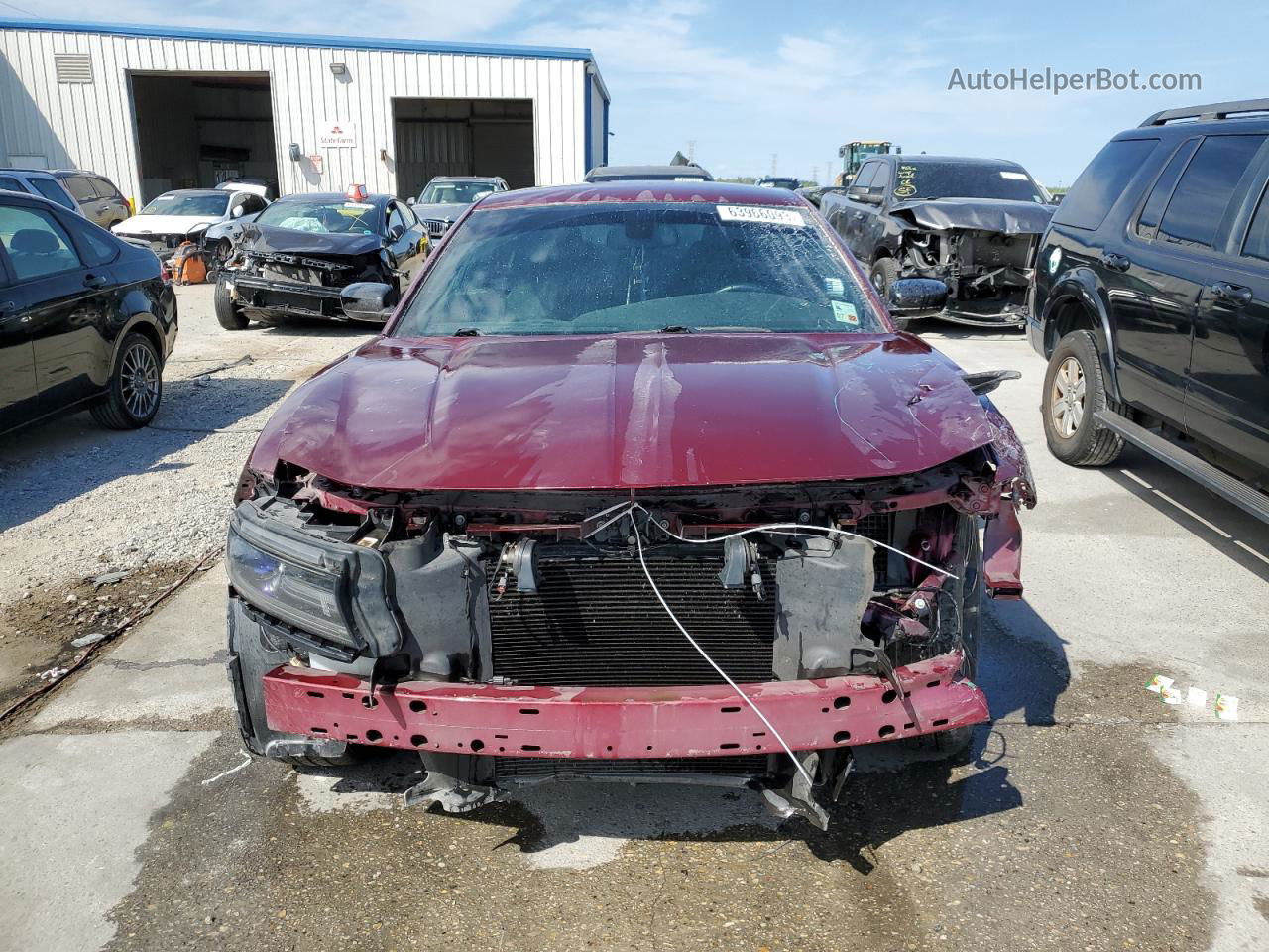 2017 Dodge Charger Se Burgundy vin: 2C3CDXBG2HH510902