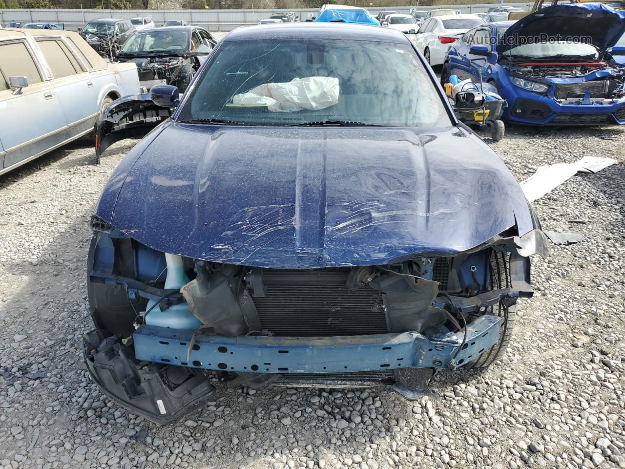 2017 Dodge Charger Se Blue vin: 2C3CDXBG2HH546279