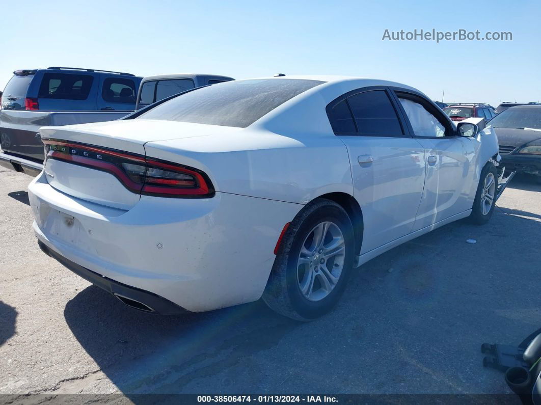 2017 Dodge Charger Se Rwd White vin: 2C3CDXBG2HH547707