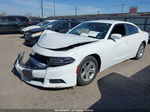 2017 Dodge Charger Se Rwd White vin: 2C3CDXBG2HH547707