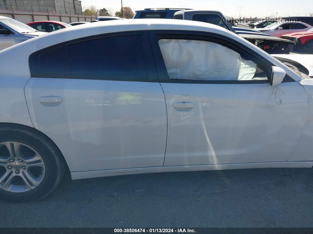 2017 Dodge Charger Se Rwd White vin: 2C3CDXBG2HH547707