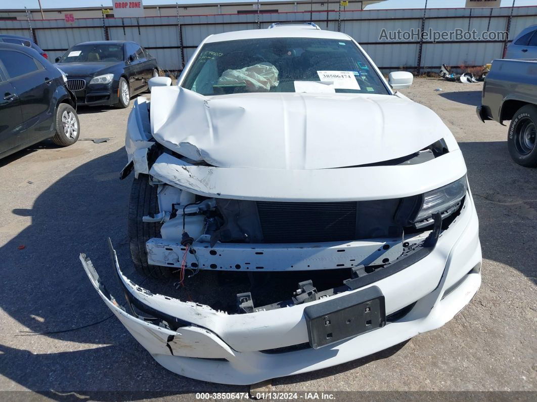 2017 Dodge Charger Se Rwd White vin: 2C3CDXBG2HH547707