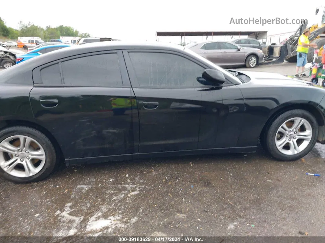 2017 Dodge Charger Se Rwd Black vin: 2C3CDXBG2HH547822