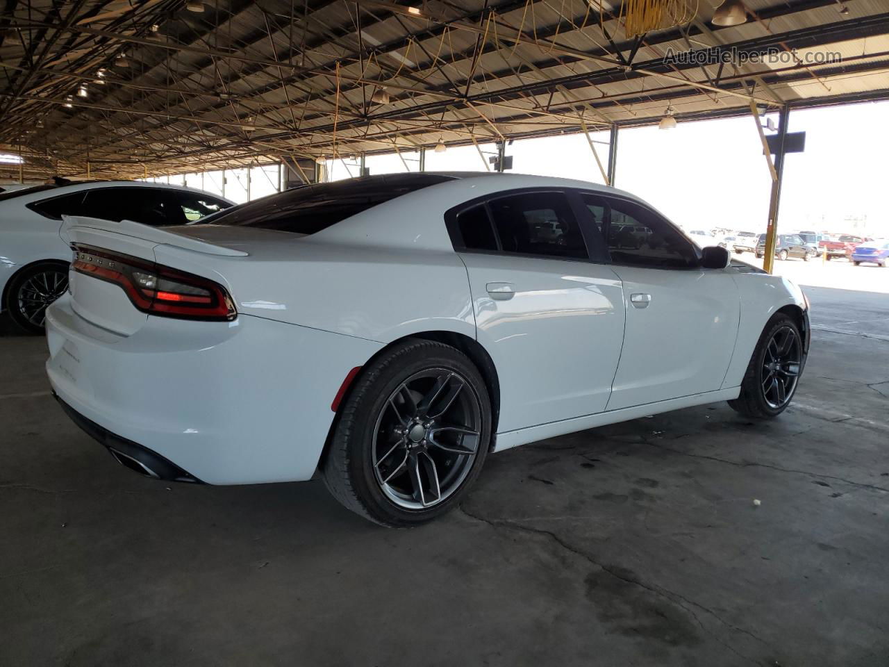 2017 Dodge Charger Se White vin: 2C3CDXBG2HH575099