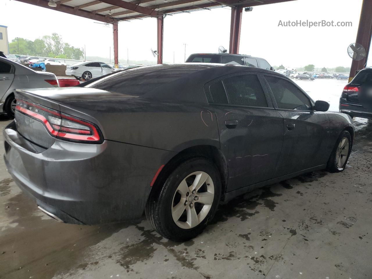 2017 Dodge Charger Se Black vin: 2C3CDXBG2HH584143