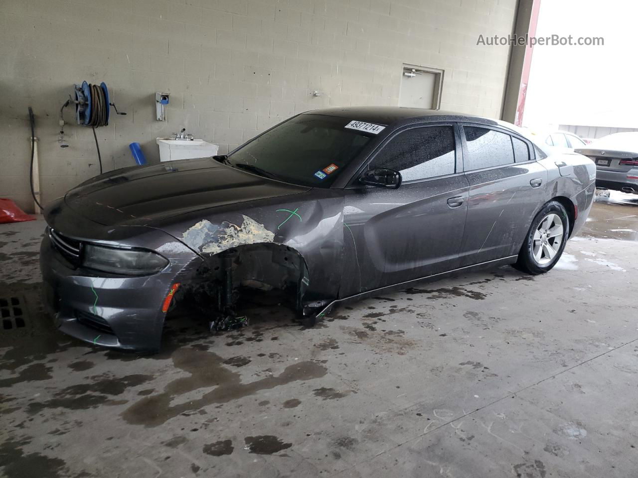 2017 Dodge Charger Se Black vin: 2C3CDXBG2HH584143