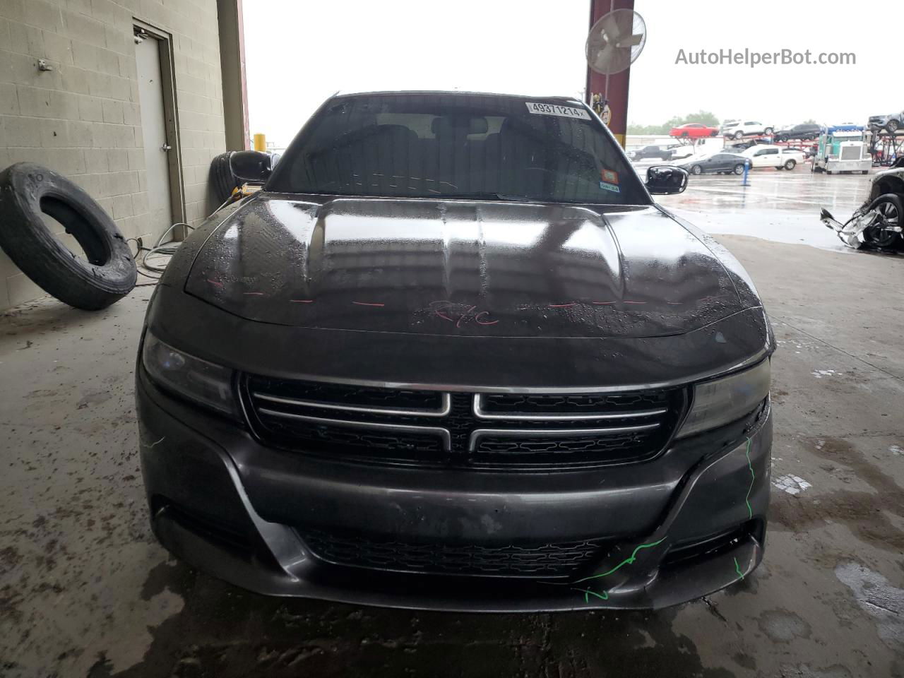 2017 Dodge Charger Se Black vin: 2C3CDXBG2HH584143