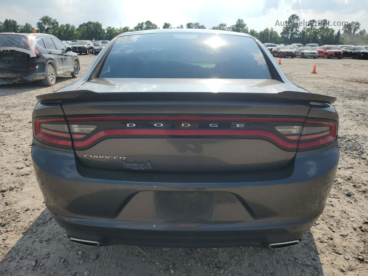 2017 Dodge Charger Se Gray vin: 2C3CDXBG2HH627878