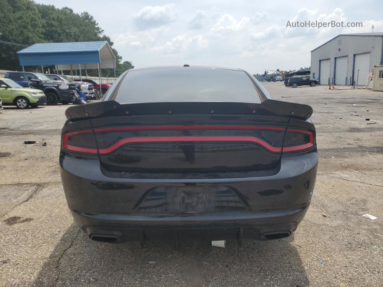 2017 Dodge Charger Se Black vin: 2C3CDXBG2HH654899