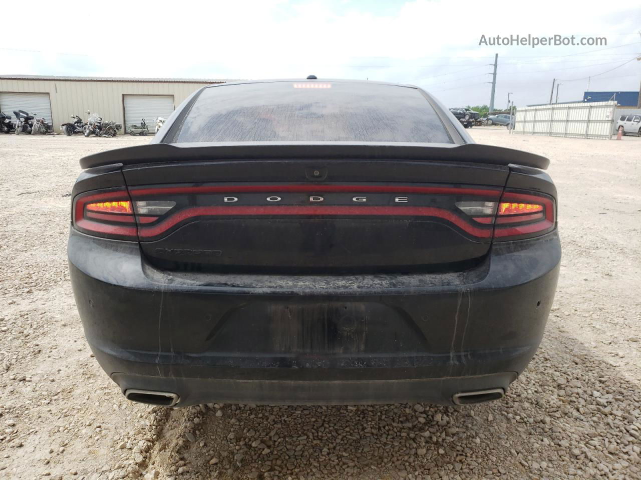 2018 Dodge Charger Sxt Black vin: 2C3CDXBG2JH227177