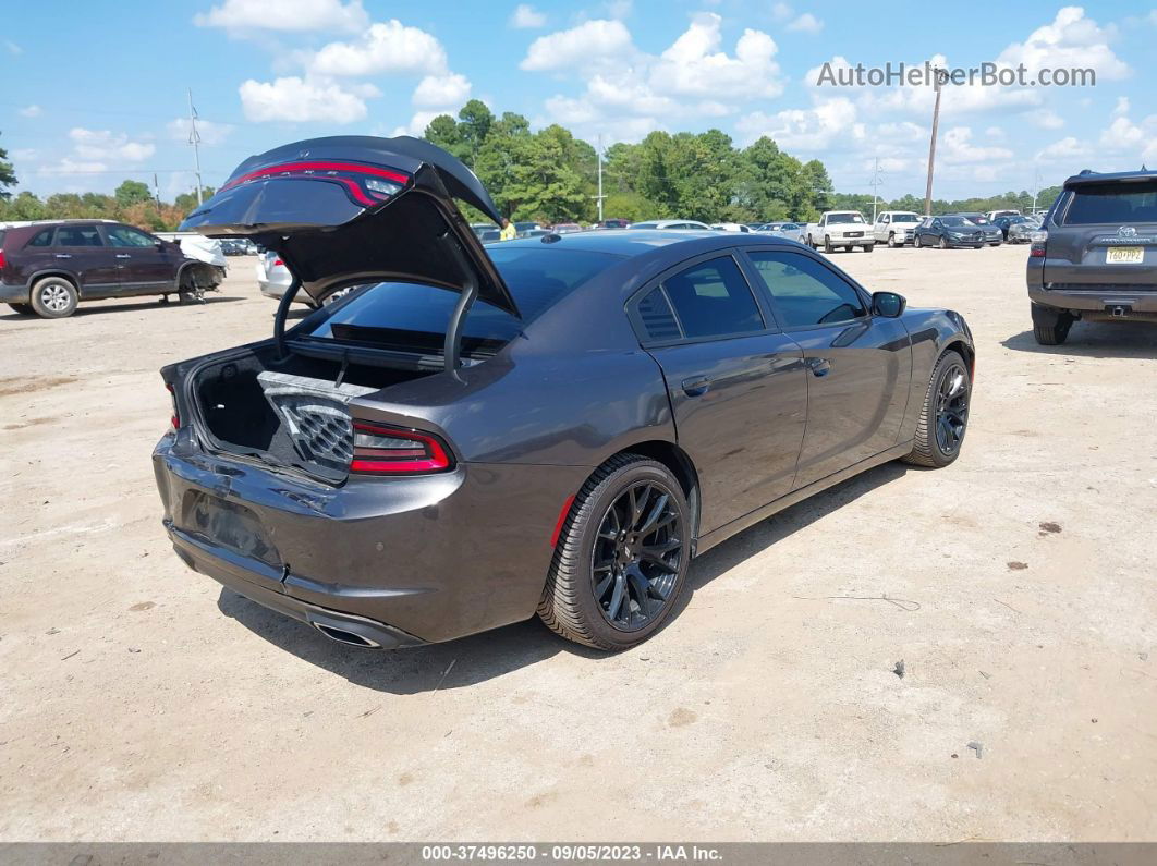 2018 Dodge Charger Sxt Rwd Серый vin: 2C3CDXBG2JH337727